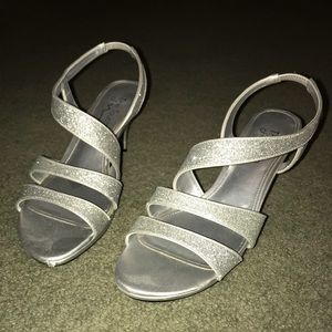 The Touch of Nina Silver Heels